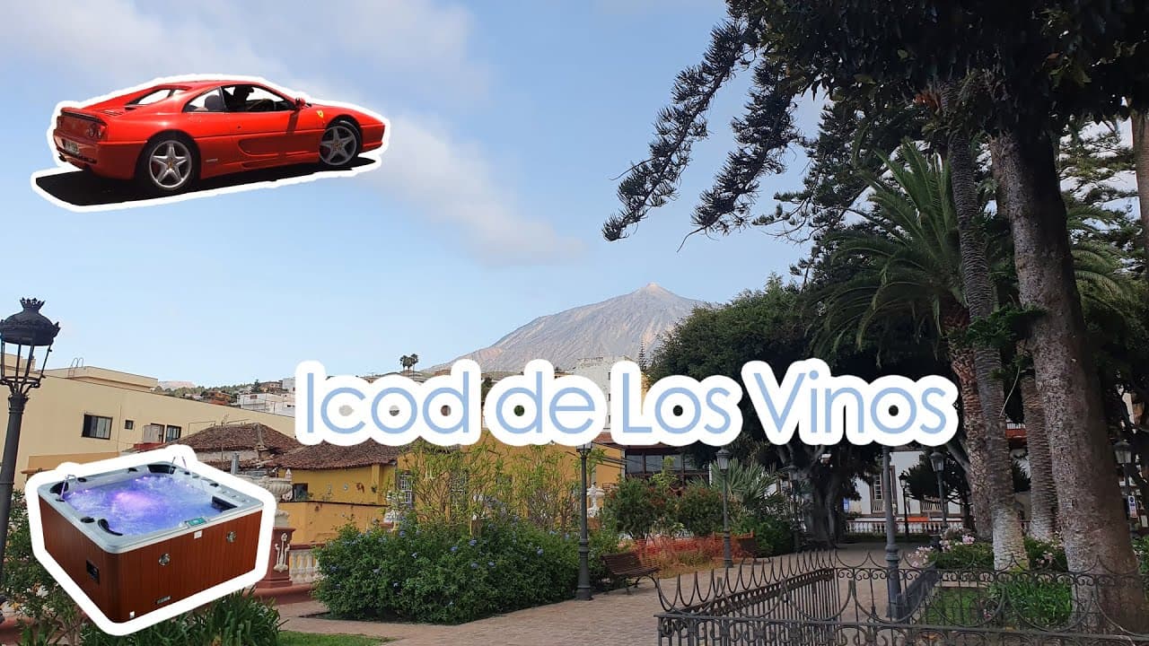 A Ferrari, Volcano and a Pool