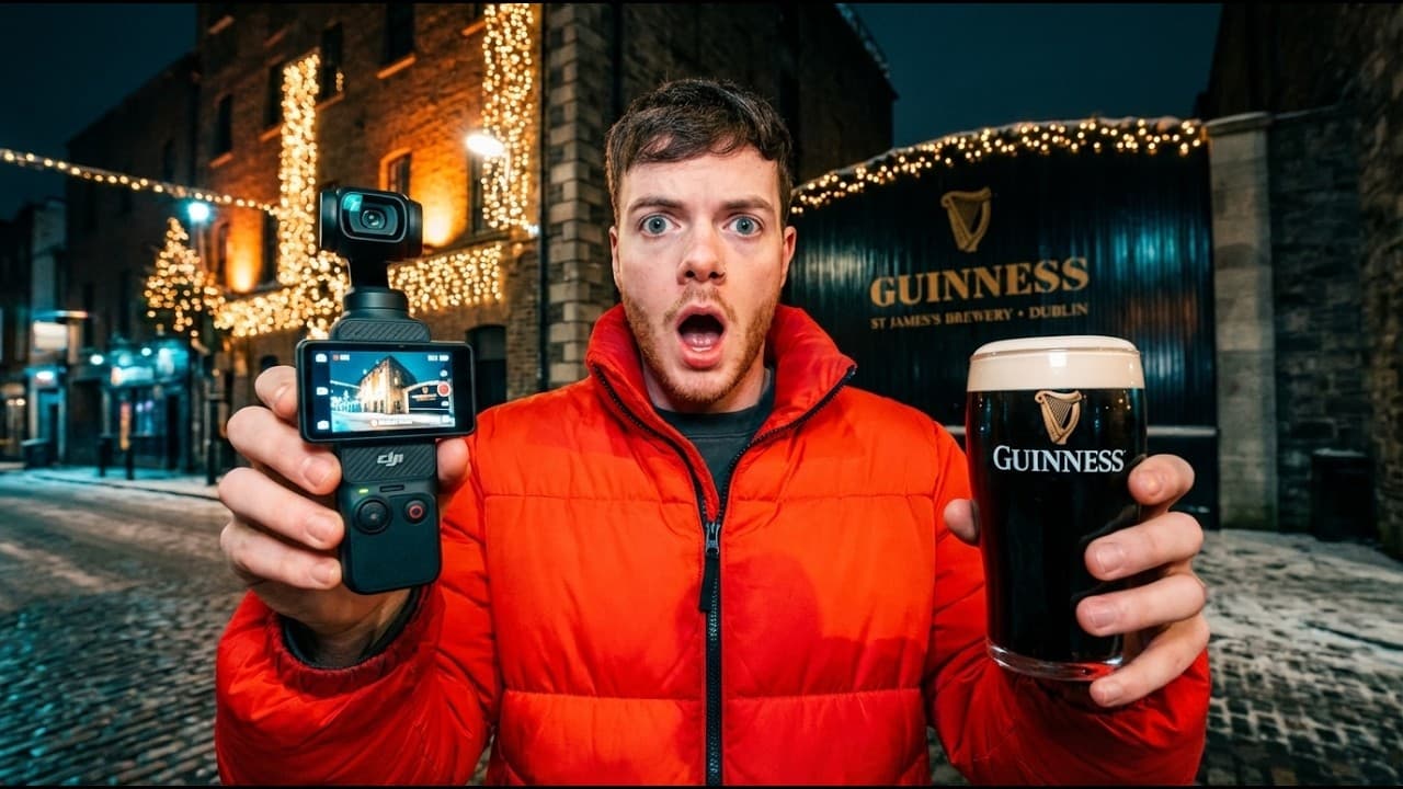 I Didn’t Expect THIS in Dublin! 🇮🇪 (Guinness Factory & DJI Pocket 3)